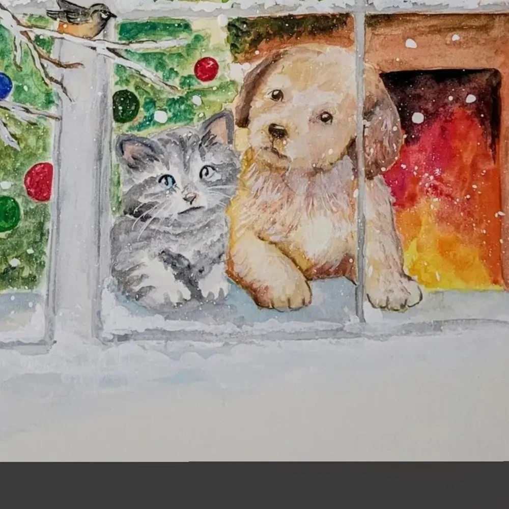 Custom pet painting